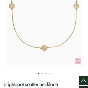Kate spade bright scatter necklace